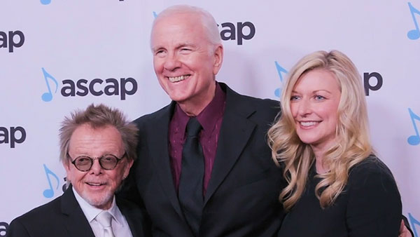 Paul Williams, ASCAP President and Chairman of the Board, Dean, Elizabeth Matthews, ASCAP Chief Executive Officer